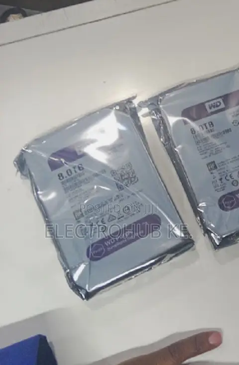 Western Digital 8TB Purple Surveillance HDD - 1