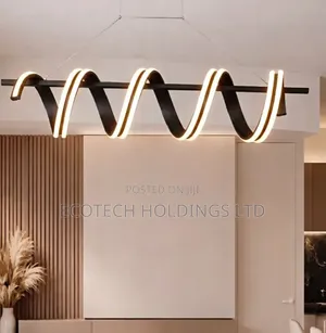 Modern Wave LED Pendant Chandelier