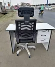 Office Manager Desk and Chair Set - 1