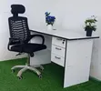 Office Manager Desk and Chair Set - 2