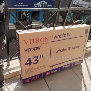 Vitron Smart TV ya Inchi 43 yenye Bluetooth