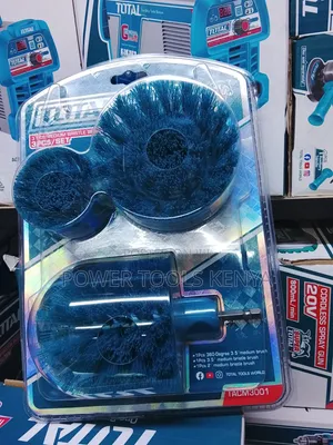 Total 3-Piece Premium Bristle Brush Set