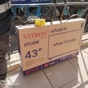 Vitron 43-inch Frameless Smart QLED TV