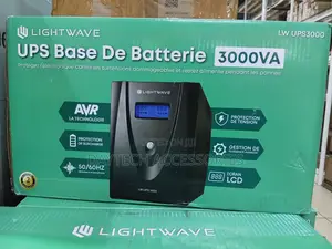 Lightwave 3000VA UPS ya Akiba - Nyeusi