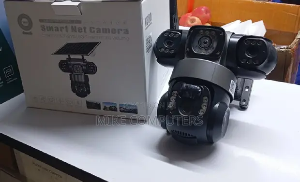 6MP Triple Lens WiFi Camera for Ultra-Clear, Wide-Angle Monitoring - 1