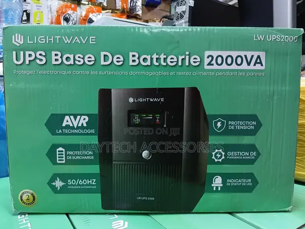 Lightwave UPS 2000VA (LW UPS2000) Offline Backup Power - 1