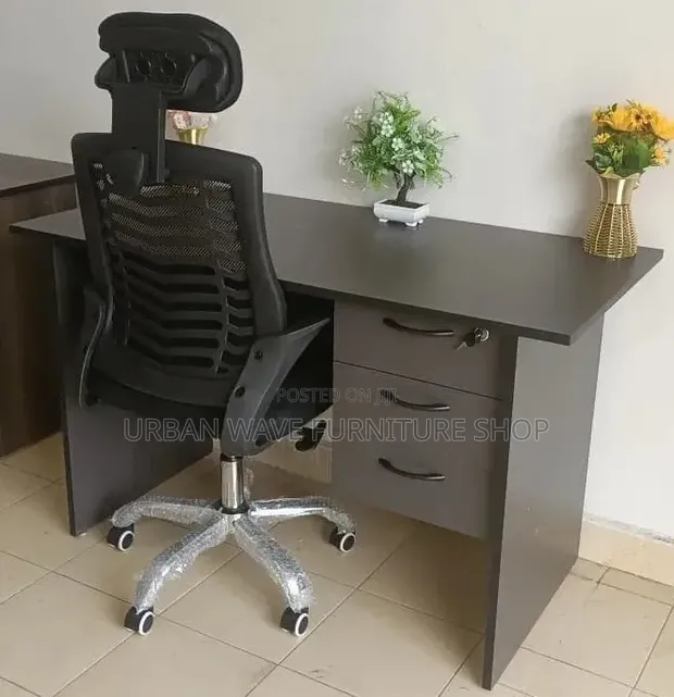 Office Desk and Chair Set - 1