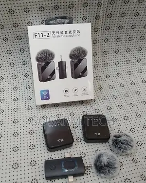 F11-2 Dual Wireless Lavalier Microphone