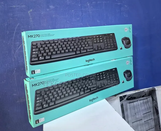 Logitech MK270 Wireless Keyboard and Mouse Combo - 1