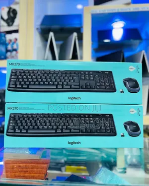 Logitech MK270 Seti ya Kinanda na Panya Isiyo na Waya