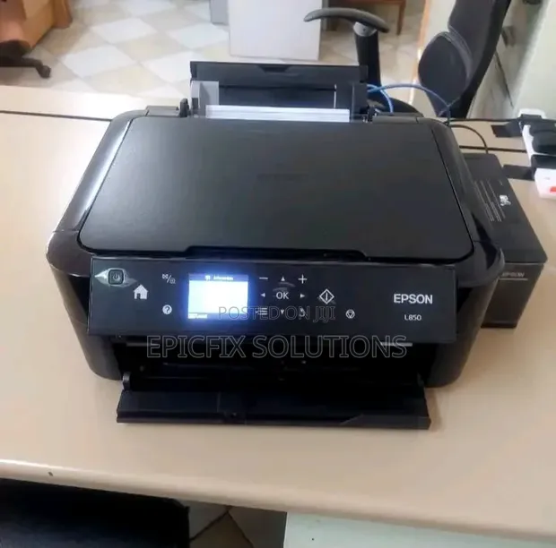 Printa ya Epson L850 Iliyokarabatiwa 3-in-1 kwa PVC na Vyeti - 1