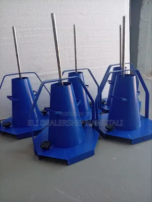Concrete Quality Control Slump Cone with Rod