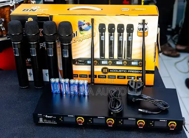 BNK X75 4-in-1 Digital Wireless Microphone System - 1