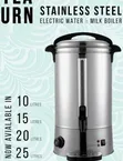 Redberry Electric Tea Urn - 10L hadi 25L - 2