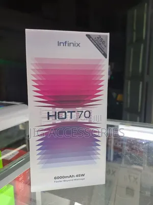Infinix Hot 70 Mpya 256GB Silver