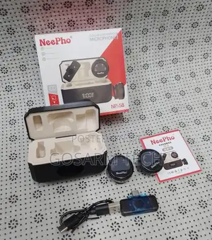 Neepho NP58 Wireless Clip-on Dual Microphone