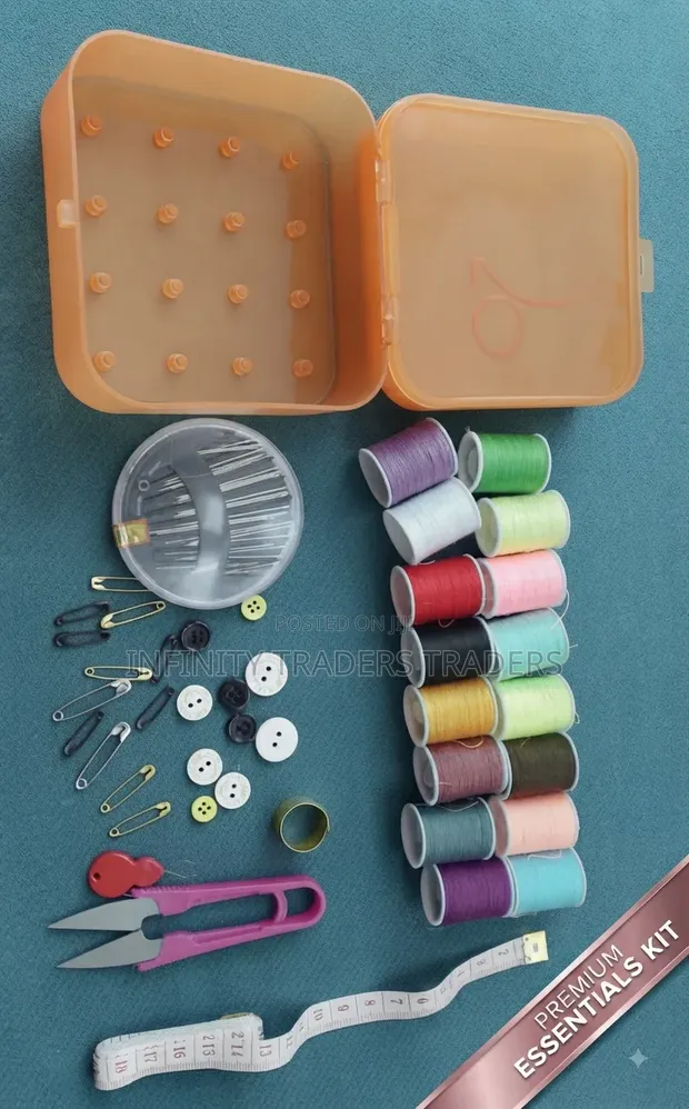 Essential Household 72pc Sewing Kit - 1