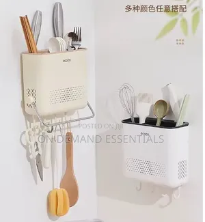 Multi-Functional Kitchen Cutlery Storage Rack Drainer