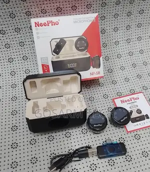 Neepho NP58 Wireless Magnetic Dual Microphone