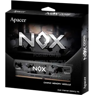 Apacer NOX White Desktop RAM DDR5 32GB (2x16GB Kit) 5600MHz