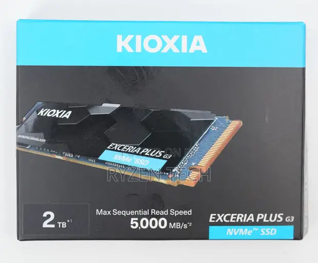Kioxia Exceria Plus G3 M.2 PCIe Gen 4 NVMe SSD 2TB - 1
