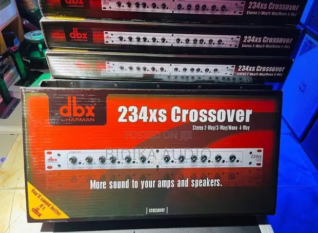 DBX 234xs Professional Electronic Audio Crossover - 1