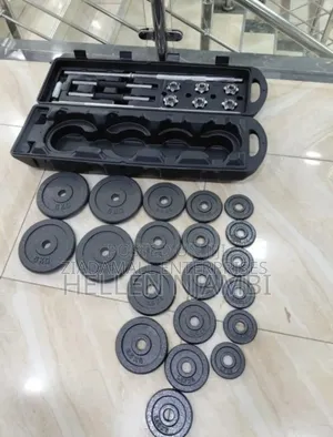 New 50kg Gym Dumbbells