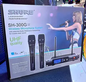 Shure SH-300G Dual-Channel UHF Wireless Microphone System