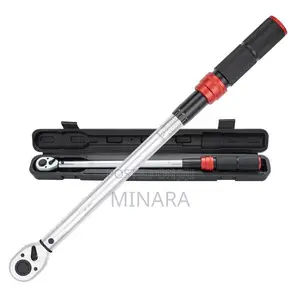 Wrench ya Torque 3/8", 5-60 Nm, Mielekeo Miwili, Meno 72