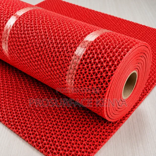 Heavy-Duty S-Mat PVC Anti-Slip Flooring - 1