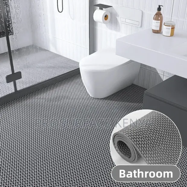 Bathroom Shower Anti-Slip Mat - 5mm PVC S-Mat - 1