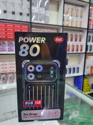 Itel Power 80 128GB Mpya Nyeusi