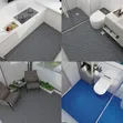Bathroom Floor Mat - PVC S-Mat - 1