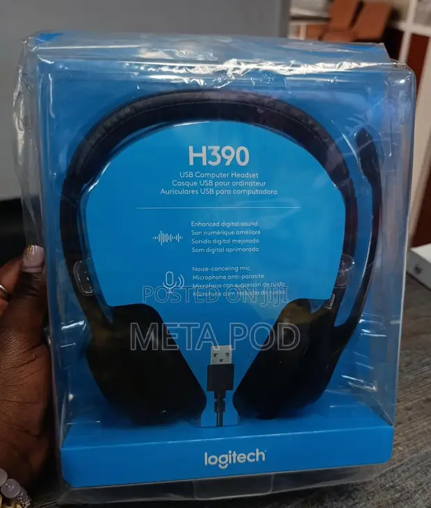 Logitech H390 USB Computer Headset - 1