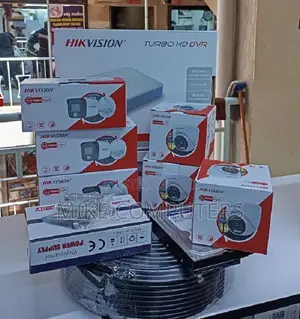 Hikvision 4-Channel Full CCTV Camera Set