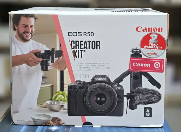 Canon R50 Content Creator Kit - 1