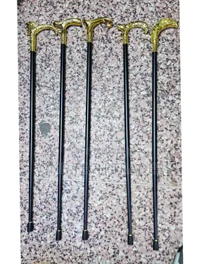 Sword Walking Stick - Gold/Silver Handle