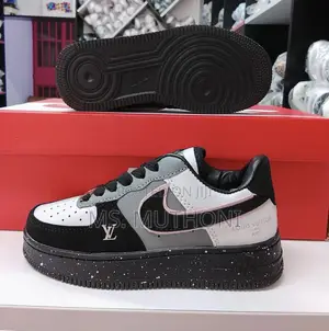 Kids Exclusive LV Airforce Look Sneakers