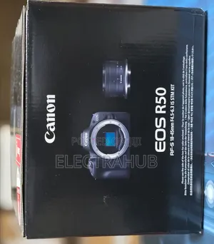 Canon R50 Single Lens Kit - Mpya Imebaki Kwenye Boksi