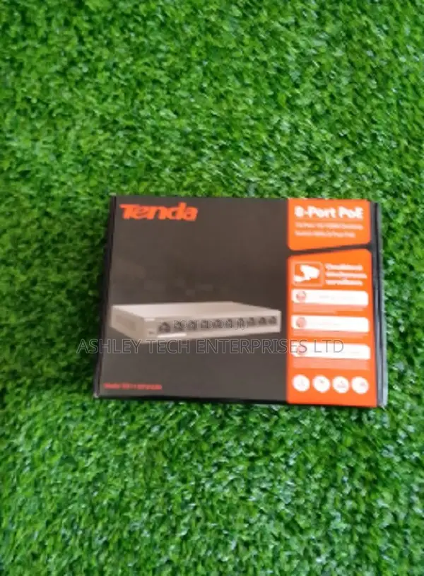 Tenda 8-Port PoE Ethernet Switch for CCTV - 1