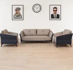 Sofa ya Kisasa ya Ofisi ya Viti 5