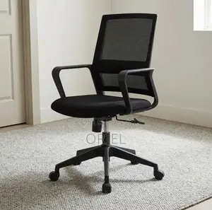 Adjustable Height Swivel Mid-Back Office Chair