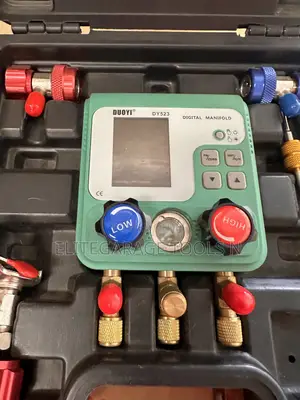 Digital Manifold Gauge ya Kujaza na Kuhudumia AC za Magari