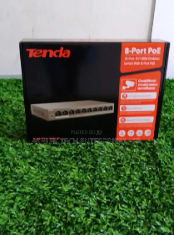 Tenda 8 Port PoE LAN Switch TEF1110P-8-63W - 1