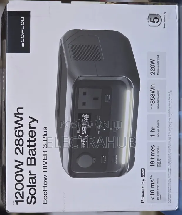 EcoFlow River 3 Plus Portable Power Station - 1