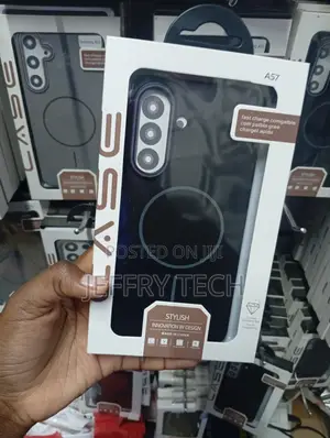 Magnetic Case with Built-in MagSafe Ring for Samsung Galaxy A57