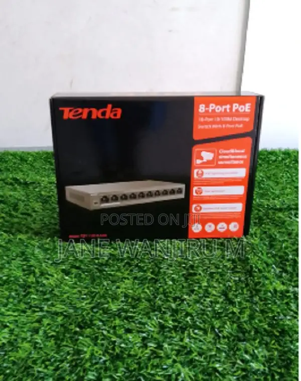 Tenda 8-Port CCTV Network Switch - 1