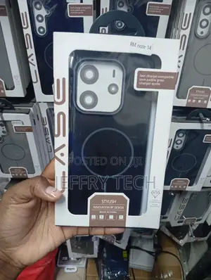 Magnetic Matte Back Cover Case for Xiaomi Redmi Note 14
