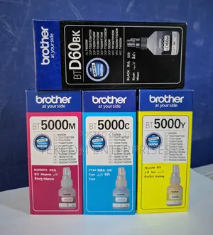 Brother BT5000 Original Quality Inks (Black, Cyan, Yellow, Magenta)