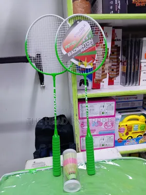 Badminton Racket Set with 3 Shuttlecocks